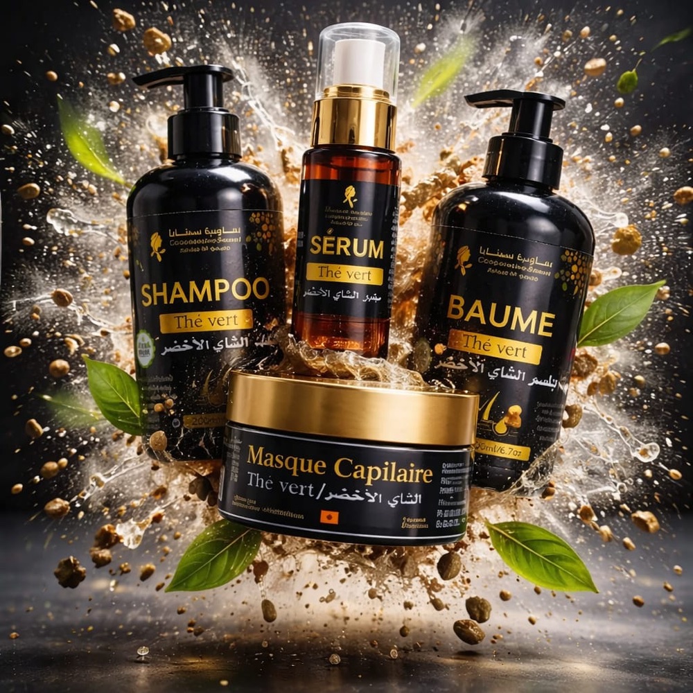 Gamme capillaire au thé vert Sinaya